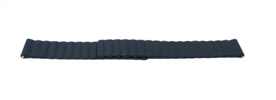 Produktbild von SYSTEM-S Armband 20 mm aus Silikon magnetisch für Smartwatch in Schwarz