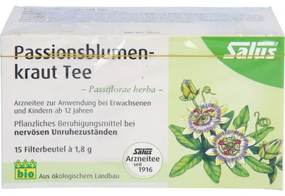 Produktbild von Salus Passionsblumenkraut Tee, 15 St. Filterbeutel