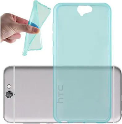 Produktbild von Cadorabo Hülle für HTC ONE A9 Schutz Hülle in Blau Schutzhülle TPU Silikon Cover Etui Case