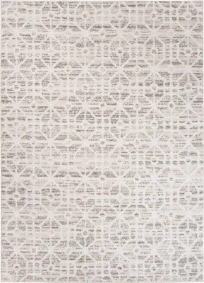 Produktbild von Beige Teppich Mazovia - Modern, Geometrisch - Teppich für Wohnzimmer, Schlafzimmer, Büro - 120 x 170 cm