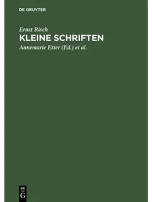 Obrázek produktu pro Kleine Schriften