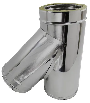 Produktbild von Verbindungsstück für doppelwandige Rohre, Durchmesser 80/130 mm