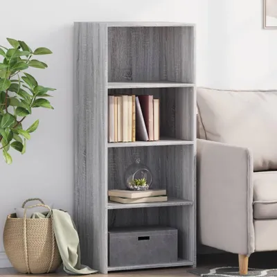 Obrázok produktu pre vidaXL Highboard Grey Sonoma 50x41x124 cm Materiál na báze dreva