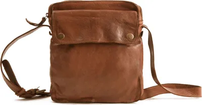 Produktbild von HAROLD'S Leder Umhängetasche Submarine Crossbag Cognac braun