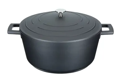Obrázek produktu pro Hrnec MasterClass 28 cm 5 l indukční nepřilnavý černý