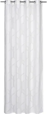 Produktbild von Ösenschal - Weiß - Polyester - 140 x 245 cm