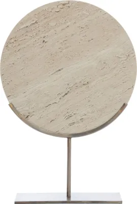 Immagine prodotto di Ornamento Light & Living MORENO in pietra di travertino sabbia - 35x10x51,5 cm