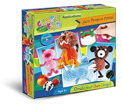 Produktbild von Bastelset Lustige Tiere Filz basteln