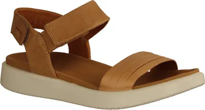 Produktbild von Ecco Flowt 2736035132 Damensandalette, Leder Lion/Cashmere, NEU - Damenschuhe Sandalette / Sling, Braun, leder