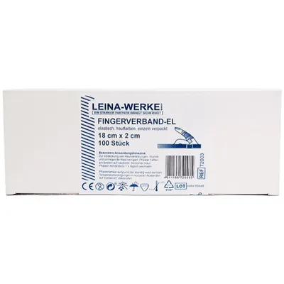 Produktbild von Fingerverband EL elastisch 18x2cm (100 Stk.)