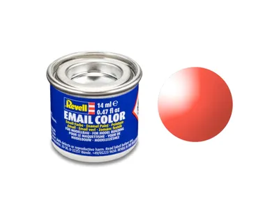 Obrázok produktu pre Revell Red, clear 14 ml-tin, erven, 1 kusov