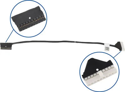 Image de Câble de batterie de remplacement pour Dell Latitude 5550 E5550 ZAM80 Câble de batterie, P/N : 0NWD9K NWD9K DC02001WV00
