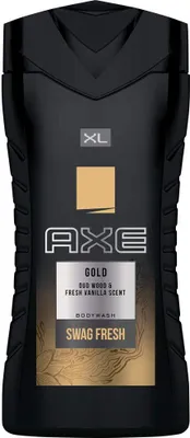 Image de Gel douche Axe 400 ml doré