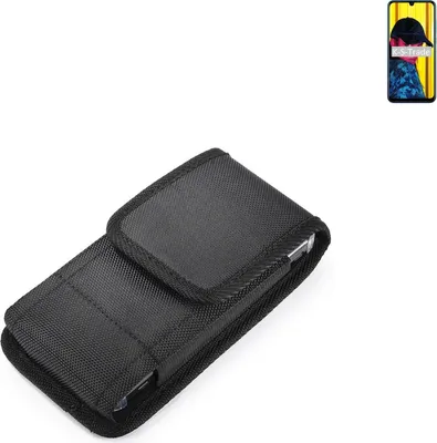 Produktbild von Holster Gürteltasche kompatibel mit Huawei nova Lite 3 Holster Gürtel Tasche wasserabweisend Handy Hülle Schutz Hülle Outdoor schwarz K-S-Trade