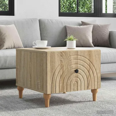 Immagine prodotto di vidaXL Tavolino da salotto in rovere Sonoma 49 x 50 x 40 cm in materiale composito