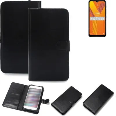 Produktbild von K-S-Trade Handyhülle Schutzhülle kompatibel mit Wiko Y62 Handy Schutz Hülle Handyhülle Bumper schwarz 1x