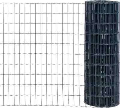 Image de Grillage Gris Maille Soudé 100X50 mm - H. 180 L. 25 m