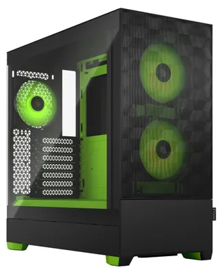 Produktbild von Pop Air RGB Green Core TG Clear Tint, Tower-Gehäuse
