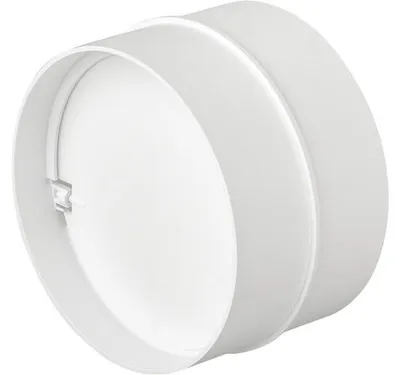 Obrázek produktu pro Kruhová trubková spojka se zpětnou klapkou Ø100mm 02-463 airRoxy 8324