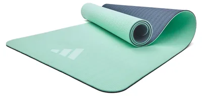 Produktbild von Adidas Double Sided Yoga Mat - 6 mm - Blue / Mint