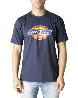 Image de T-shirt DICKIES pour homme, en coton, bleu, GR64206 - Taille : L