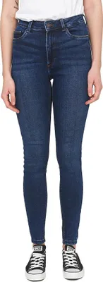 Produktbild von Noisy May Callie Chic High Waist Vi072db Bg Jeans Blau 26 / 32 Frau Blau 26