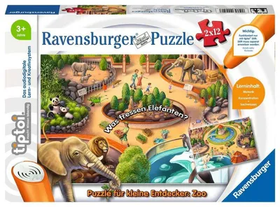 Produktbild von tiptoi® Puzzle für kleine Entdecker: Zoo Ravensburger 00051