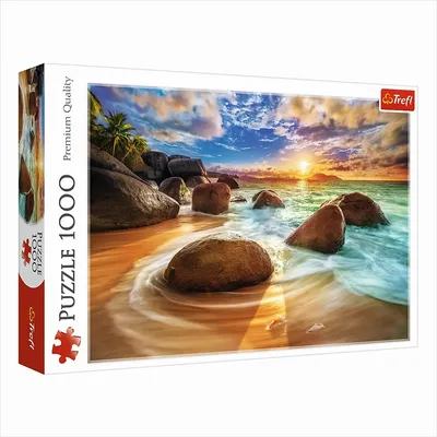 Produktbild von Trefl-Puzzle – Samudra Beach, Indien, 1000 Teile