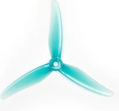 Produktbild von Gemfan Hurricane MCK 51466-3 3-Blatt Propeller 5,1 Zoll Wave Blue