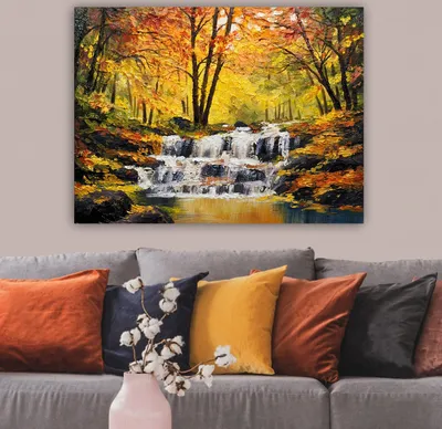 Produktbild von Wallity, 189204245_70100- HPE1959, Bunt, Leinwandbilder, 70 x 100 cm, 100% Leinwand