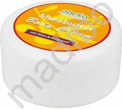 Obrázek produktu pro abeko tělový krém s bambuckým máslem, olivovým olejem a panthenolem 200ml pro intenzivní hydrataci
