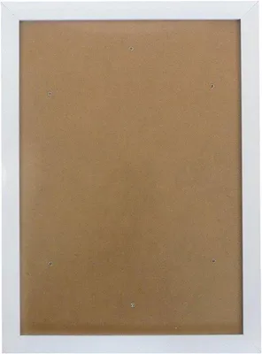 Zdjęcie produktu dla Biała ramka na zdjęcia – przeznaczona do montażu na ścianie – 1 sztuka – 30 x 40 cm