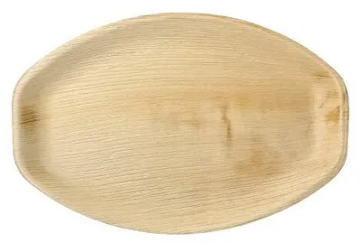 Produktbild von Tabletts, Palmblatt "pure" oval 3 cm x 37 cm x 25 cm natur