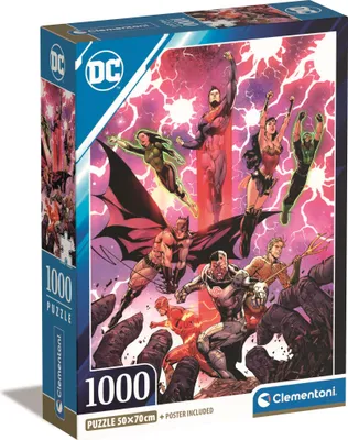 Produktbild von Clementoni DC, 1000 Stück(e), Comics, 18 Jahr(e)