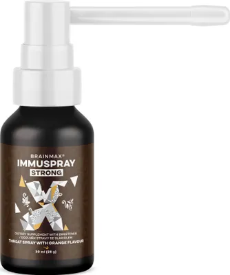 Immagine prodotto di BrainMax ImmuSpray, STRONG, spray rinforzante per il sistema immunitario, 30 ml
