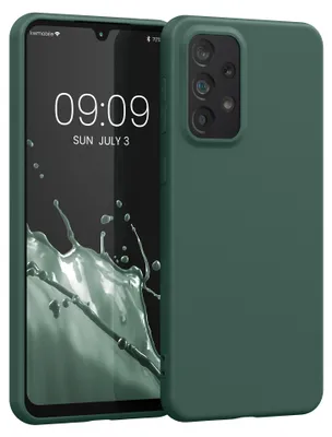 Produktbild von kwmobile Handyhülle für Samsung Galaxy A33 5G Hülle - TPU Case - Kabelloses Laden - Schutzhülle Cover in Tannengrün