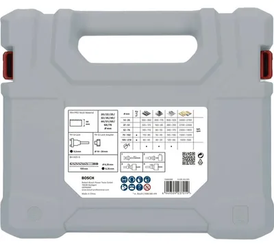 Obrázok produktu pre BOSCH 2608901549 BOSCH PRO Multi Material Q-Lock Lochsägen-Set, 15-teilig