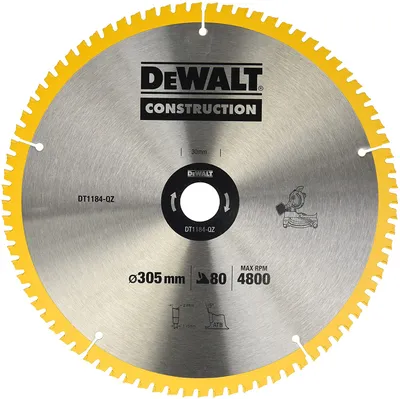 Zdjęcie produktu dla DeWALT DT1184-QZ, DeWALT, 3 cm, 30,5 cm, 1,7 mm