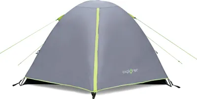 Zdjęcie produktu dla Namiot kempingowy 3-osobowy NILS eXtreme NC6004 szary