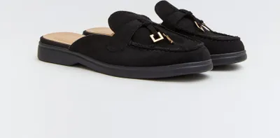 Produktbild von Buonarotti - Loafer Schwarz Suedine Anhänger - 40 EU - Schwarz