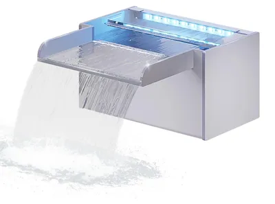 Obrázok produktu pre Vodopád Tuinfontein – akryl, 23 cm, s vodnou pumpou a LED osvetlením