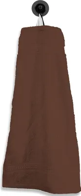 Produktbild von Gästetuch Gästehandtuch braun 30x50 cm Baumwolle Handtuch Frottee