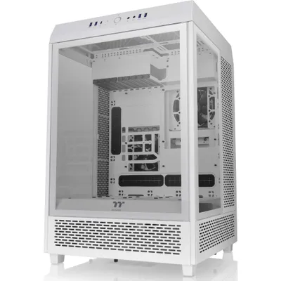 Produktbild von Thermaltake The Tower 500, Midi Tower, PC, Weiß, ATX, EATX, micro ATX, Mini-ITX, SPCC, Gehärtetes Glas, Gaming