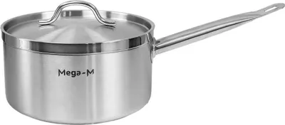 Produktbild von Rondel gastronomiczny wysoki z pokrywką Mega-M PRO 5l śr. 22 cm x h 12 cm N