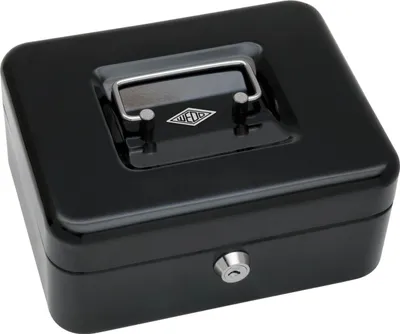 Produktbild von WEDO Geldkassette mit Clip schwarz (B)250 x (T)180 x (H)90 mm ohne Inhalt