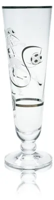 Produktbild von Warsteiner Sammlerglas Bierglas 0,27l Mittelfeld Sonderedition Fußball Liebhaber