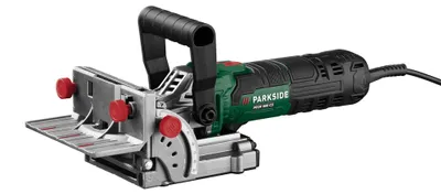 Produktbild von PARKSIDE® Flachdübelfräse PFDF 900 C3 Fräse mit Adapter zur Staubabsaugung