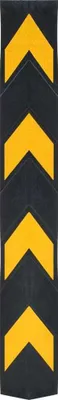 Produktbild von vidaXL Reflektierende Eckschützer 10 Stück Gummi 80 cm