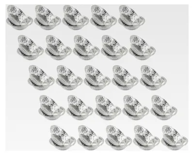 Produktbild von Alufolien Eierkuchenformen 300 Stück Backförmchen und Cupcake Halter für die Küche und Gastronomie