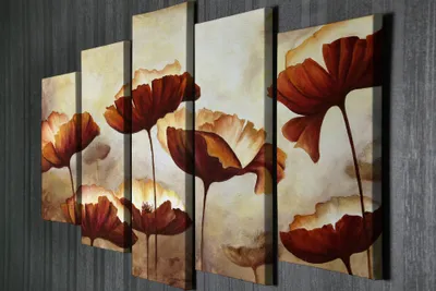 Produktbild von Wallity, BC015- MJS3217, Bunt, Leinwandbilder, 105 x 70 cm, 100% Leinwand